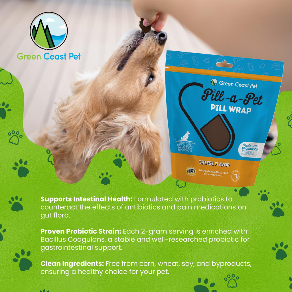 Cheese Flavor Dog Pill Wrap I590344