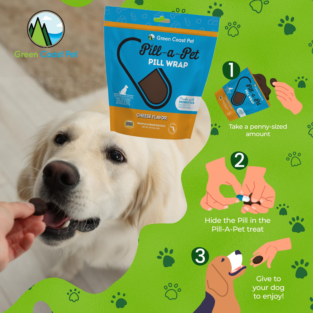 Cheese Flavor Dog Pill Wrap I590344