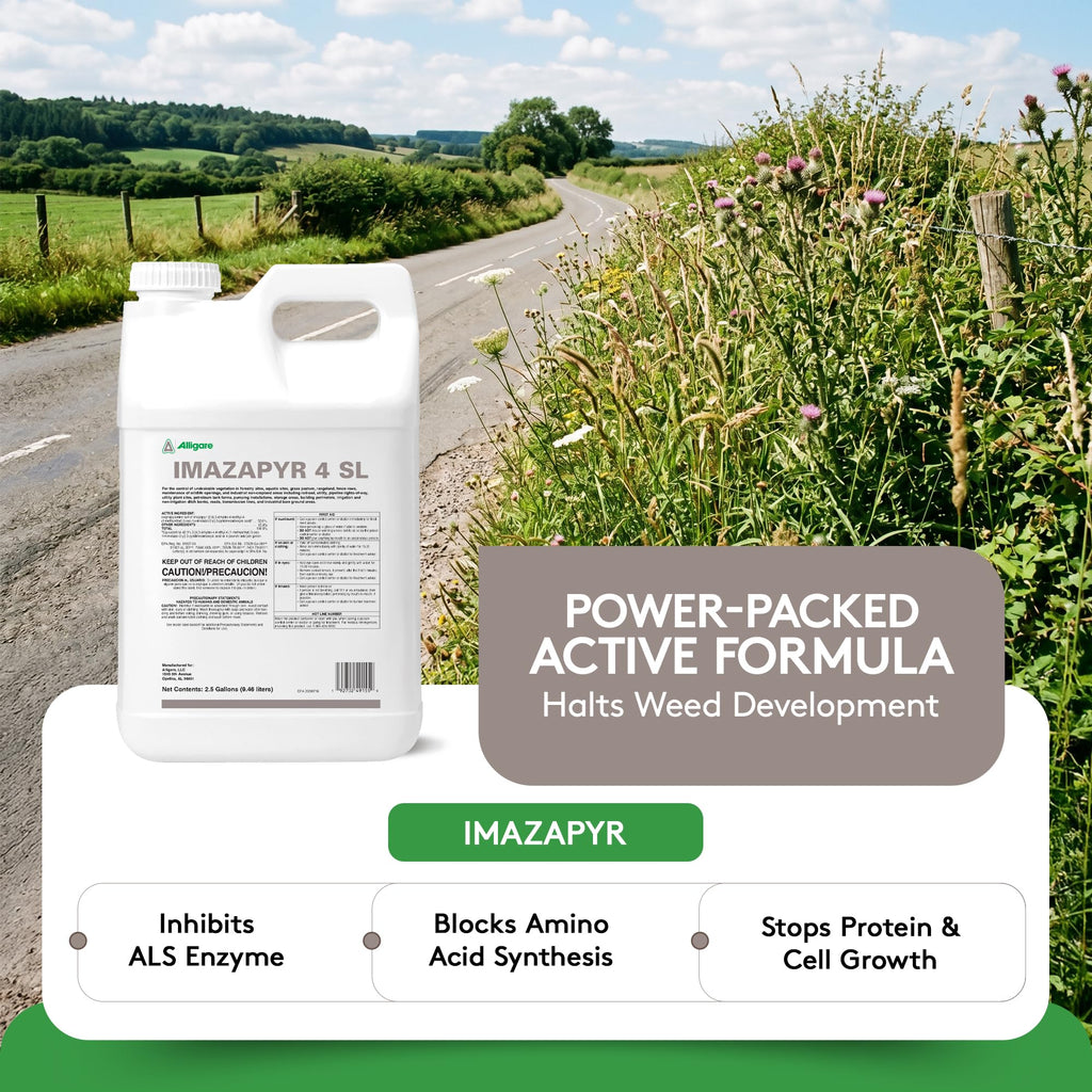 Imazapyr 4 SL Herbicide 2.5 Gallon Liquid Weed Killer C959429